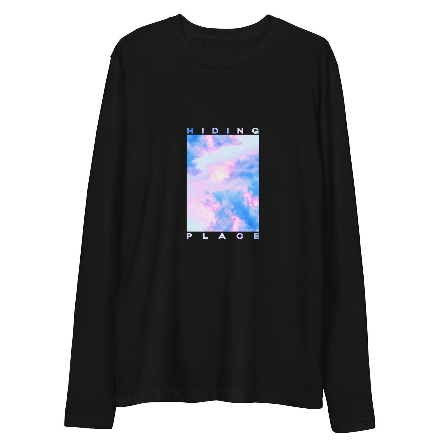 Hiding Place Fitted Long Sleeve T-shirt