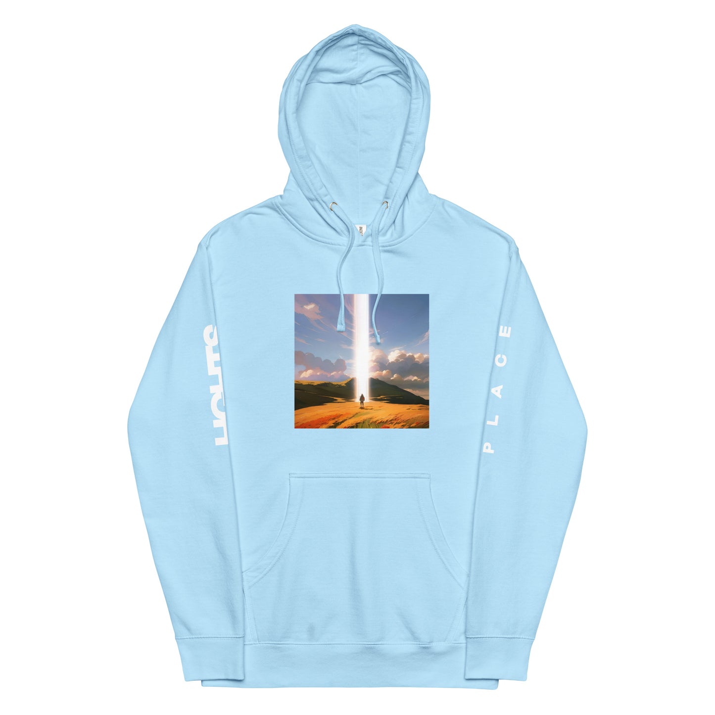 Hiding Place Artwork Hoodie w/ Sleeve Print