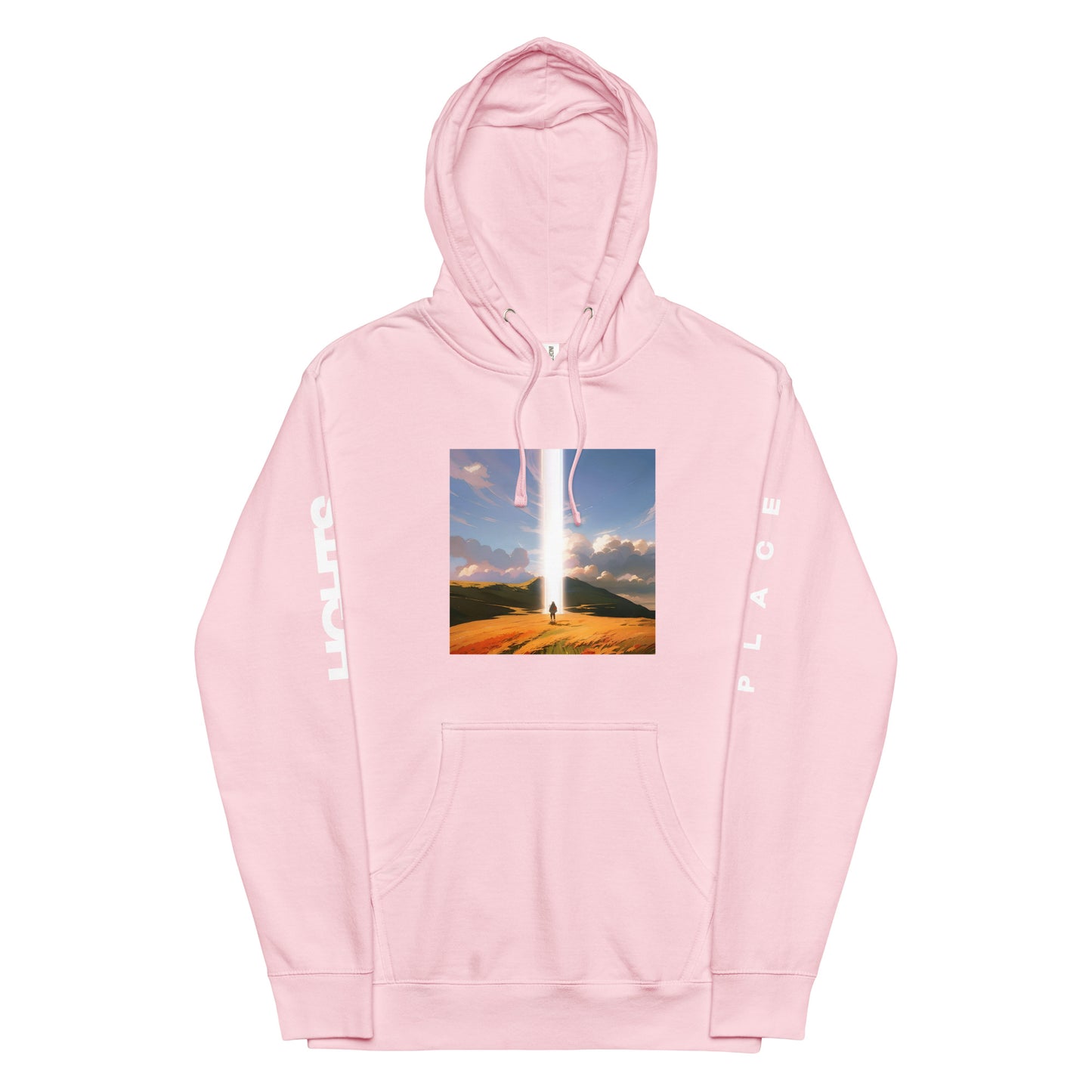 Hiding Place Artwork Hoodie w/ Sleeve Print