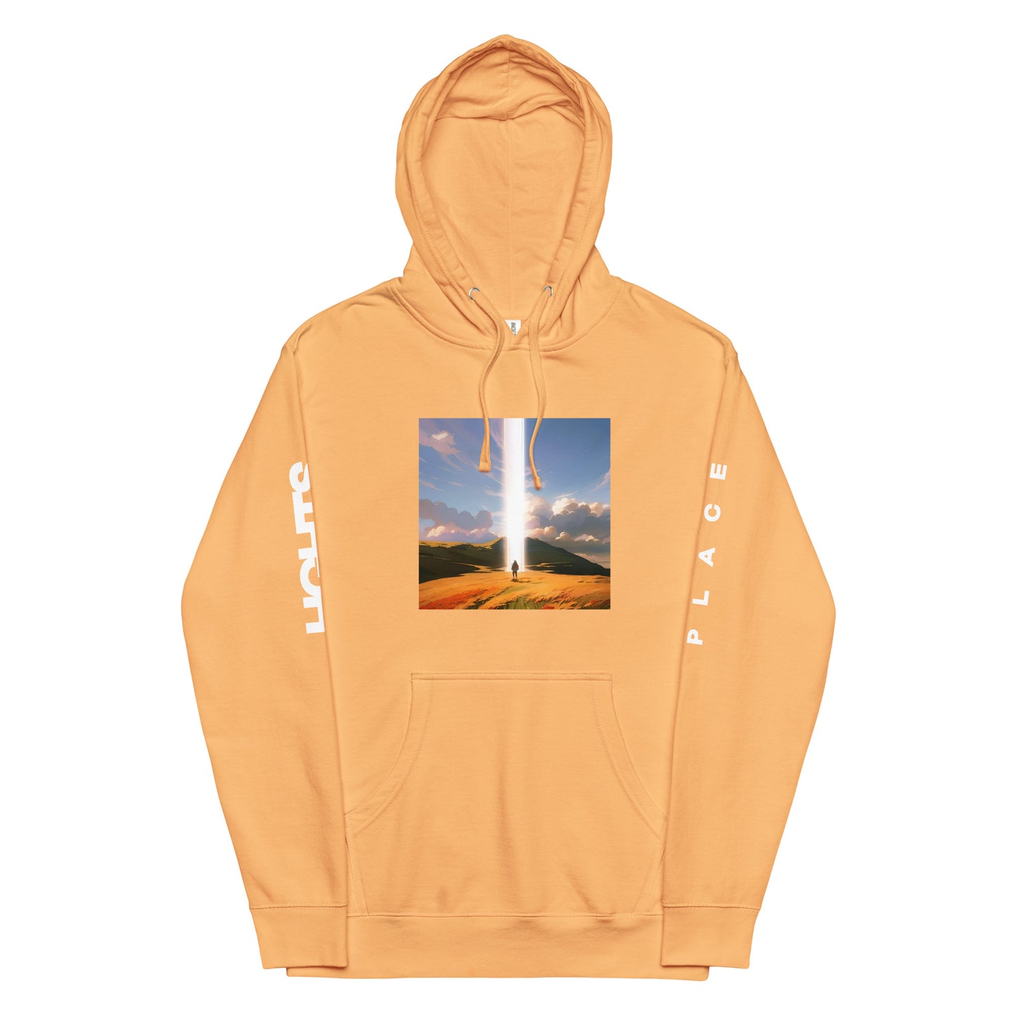 Hiding Place Artwork Hoodie w/ Sleeve Print