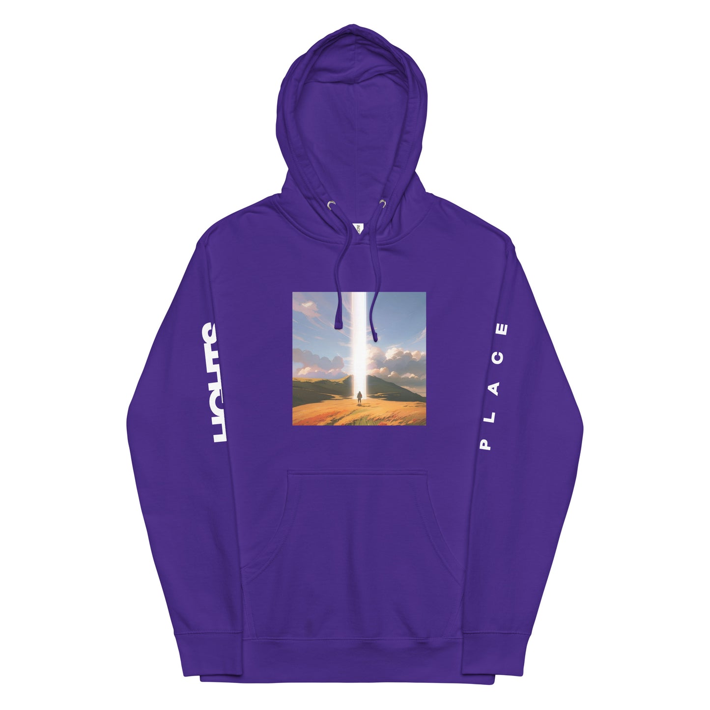 Hiding Place Artwork Hoodie w/ Sleeve Print